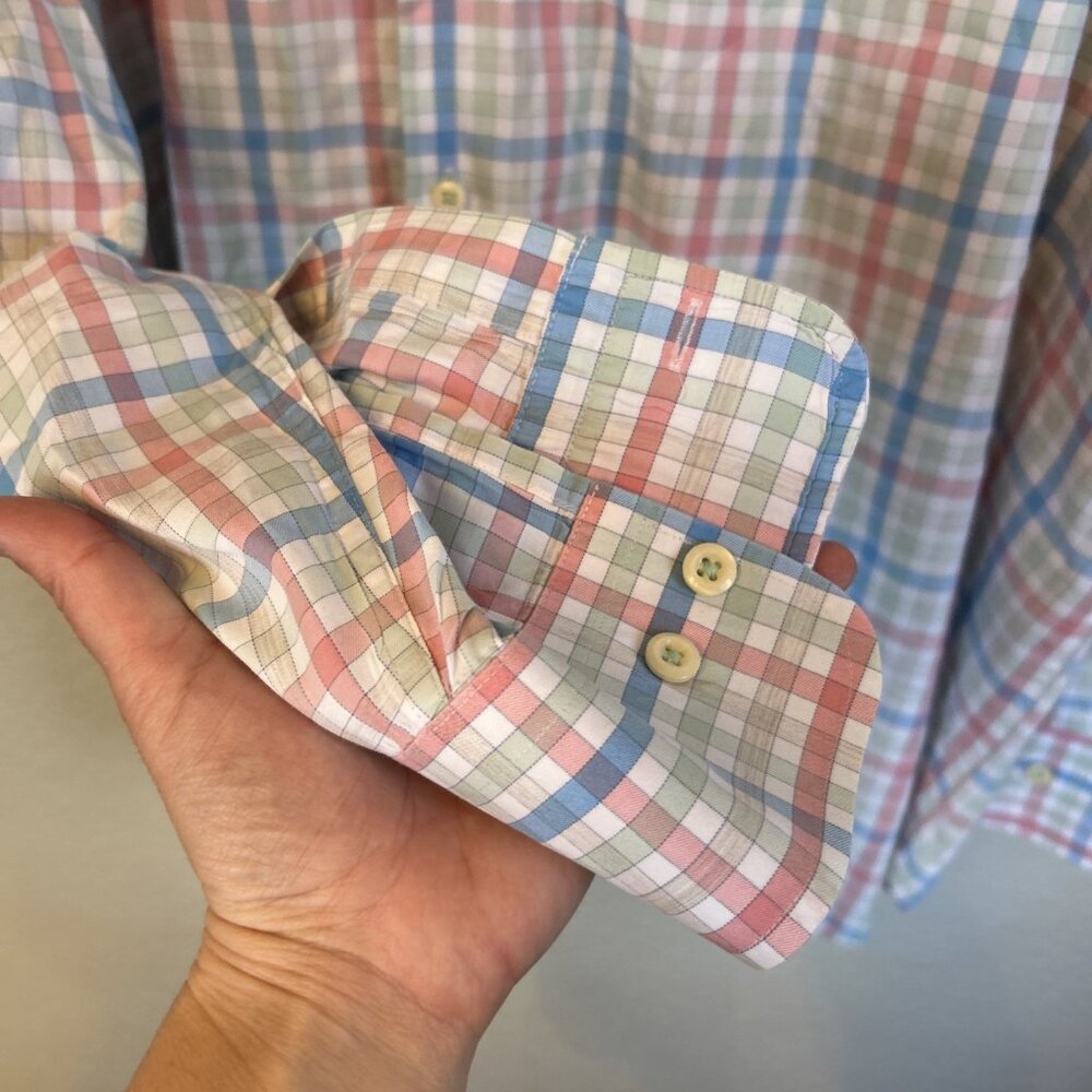 PETER MILLAR Dress‎ Shirt Mens Size XXL Cotton - Picture 4 of 6